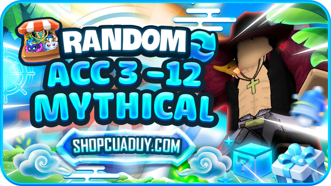 [ HOT ] ACC 100% 3 - 12 FRUIT MYTHICAL ( ĐỎ )